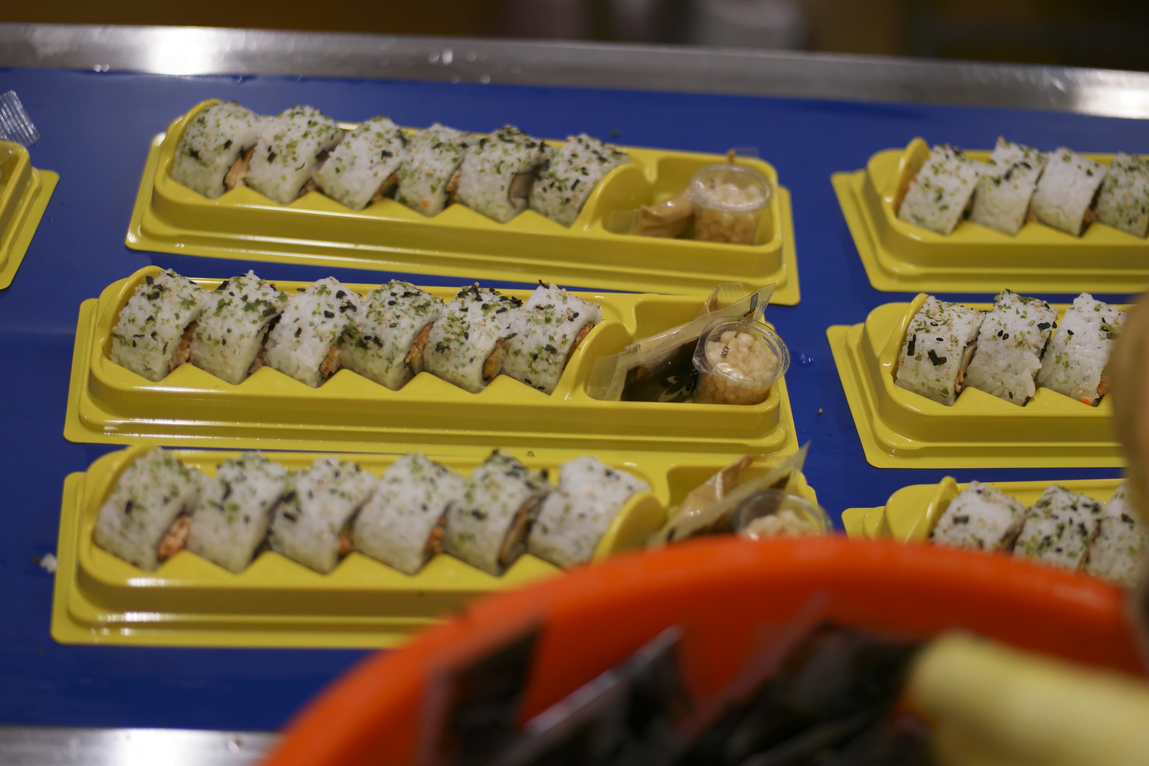 Carefully prepared ichiban UK sushi